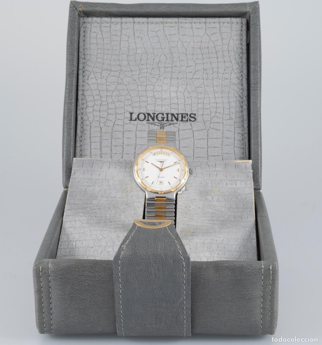 Relojes - Longines: Longines Conquest Quartz Day Date Ref: 4961 3 163 - Foto 3