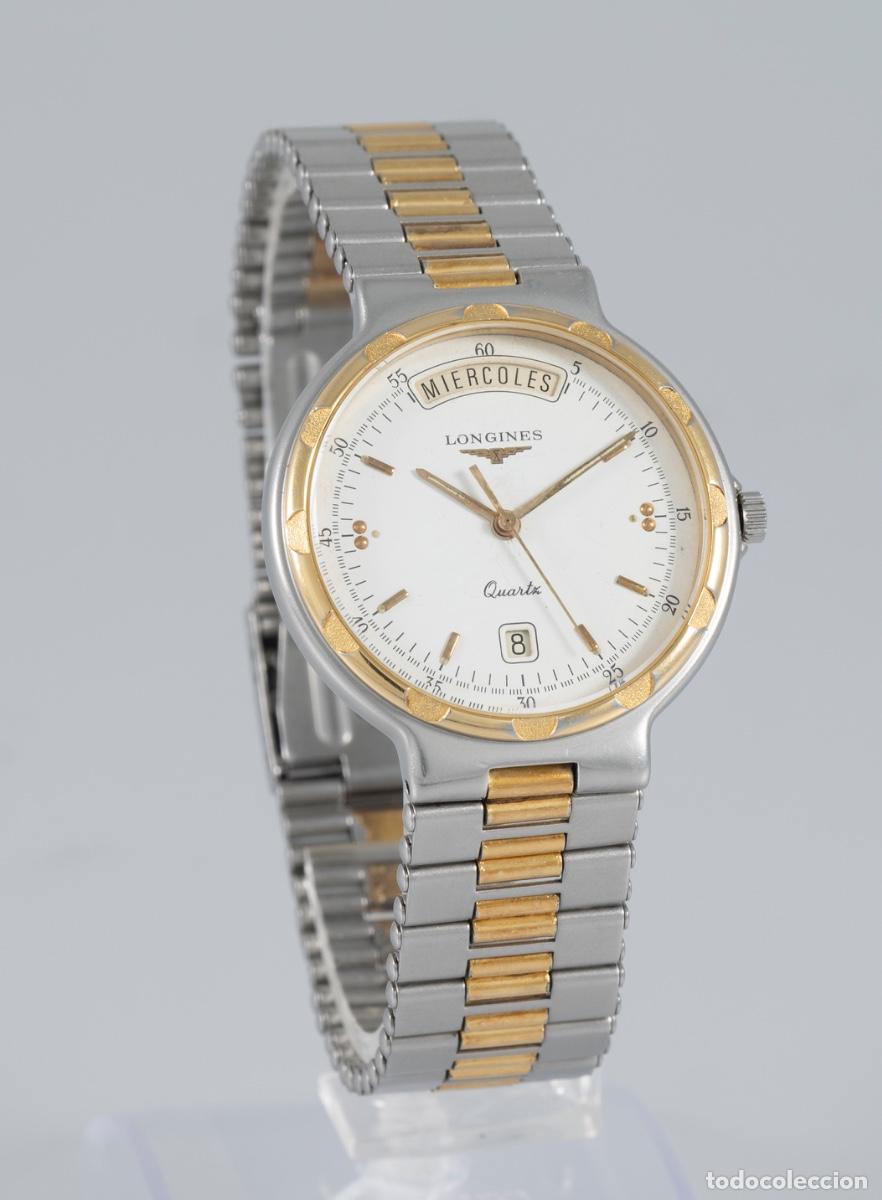 Relojes - Longines: Longines Conquest Quartz Day Date Ref: 4961 3 163 - Foto 7