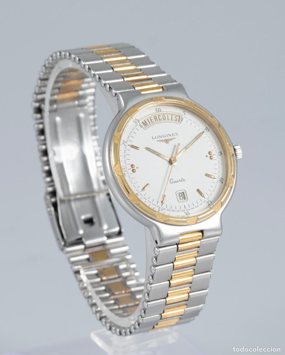Relojes - Longines: Longines Conquest Quartz Day Date Ref: 4961 3 163 - Foto 8