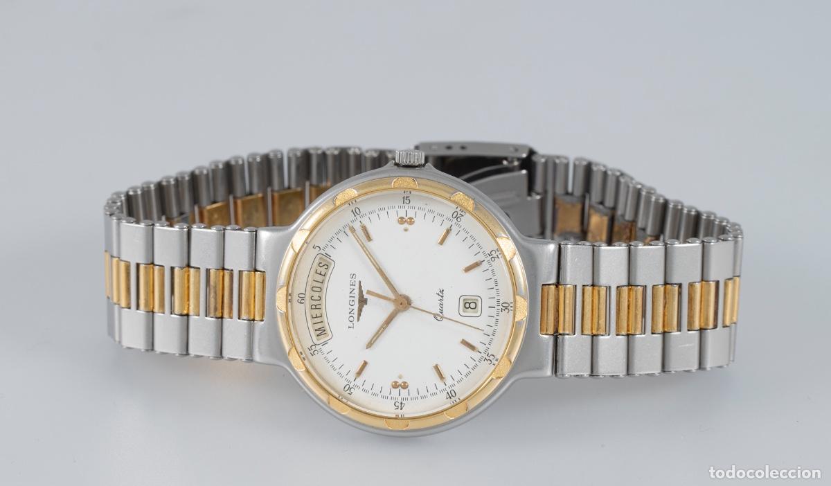 Relojes - Longines: Longines Conquest Quartz Day Date Ref: 4961 3 163 - Foto 10