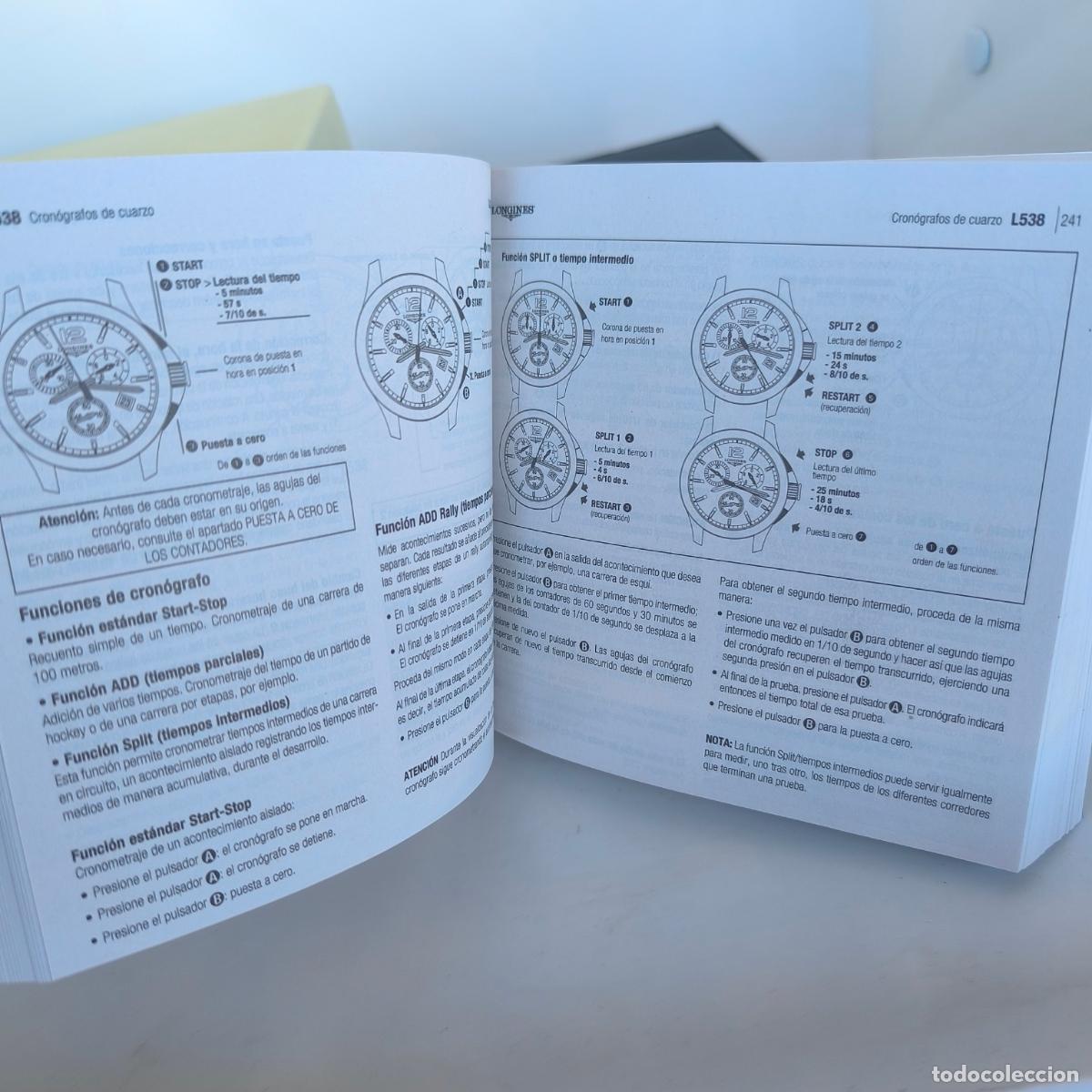 Relojes - Longines: Caja con manual de instrucciones LONGINES - Foto 7