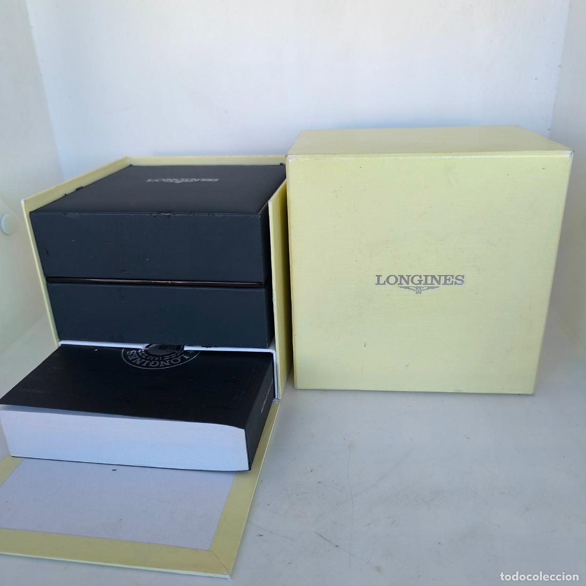 Relojes - Longines: Caja con manual de instrucciones LONGINES - Foto 12