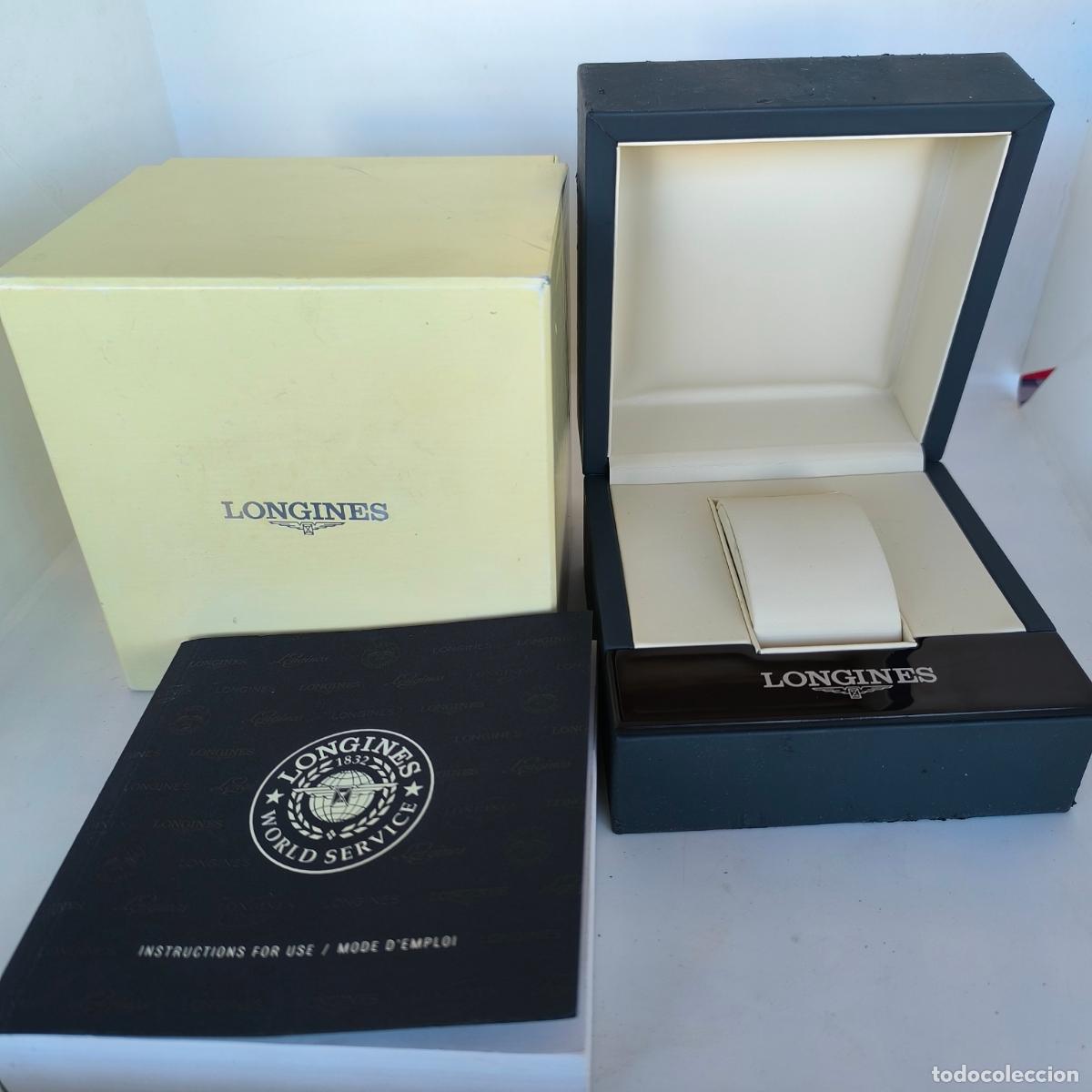 Relojes - Longines: Caja con manual de instrucciones LONGINES - Foto 1