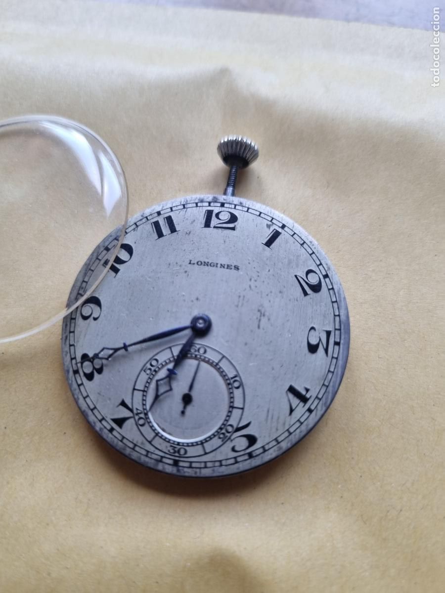 Relojes - Longines: LONGINES 17.79 ABC COMPLETA FUNCIONANDO CON ESFERA Y TIJA B5 - Foto 6