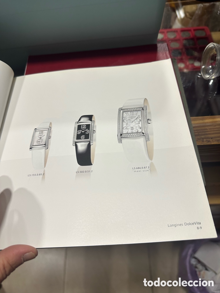 Relojes - Longines: Libro cat&aacute;logo longines - Foto 3