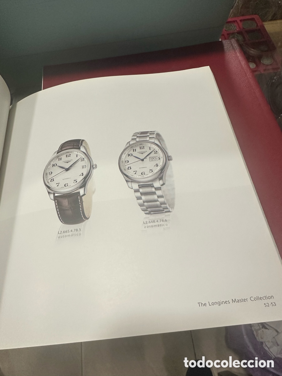 Relojes - Longines: Libro cat&aacute;logo longines - Foto 9