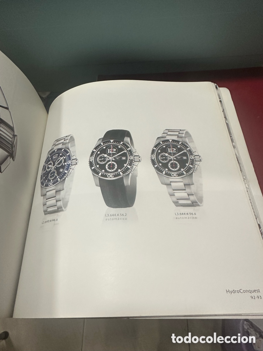 Relojes - Longines: Libro cat&aacute;logo longines - Foto 14