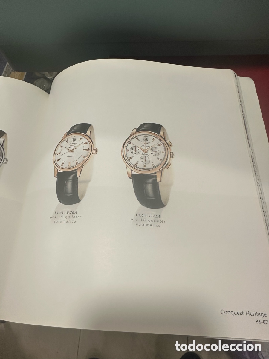 Relojes - Longines: Libro cat&aacute;logo longines - Foto 16