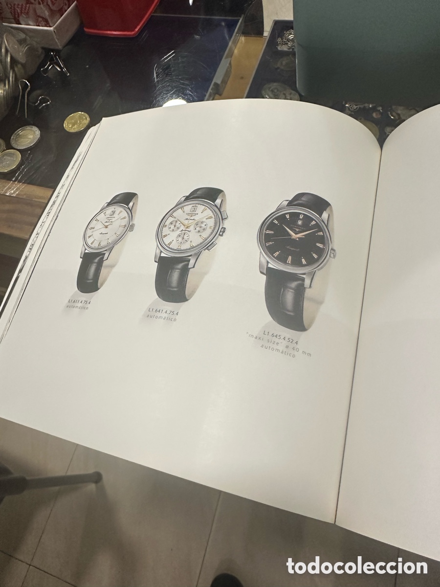 Relojes - Longines: Libro cat&aacute;logo longines - Foto 17