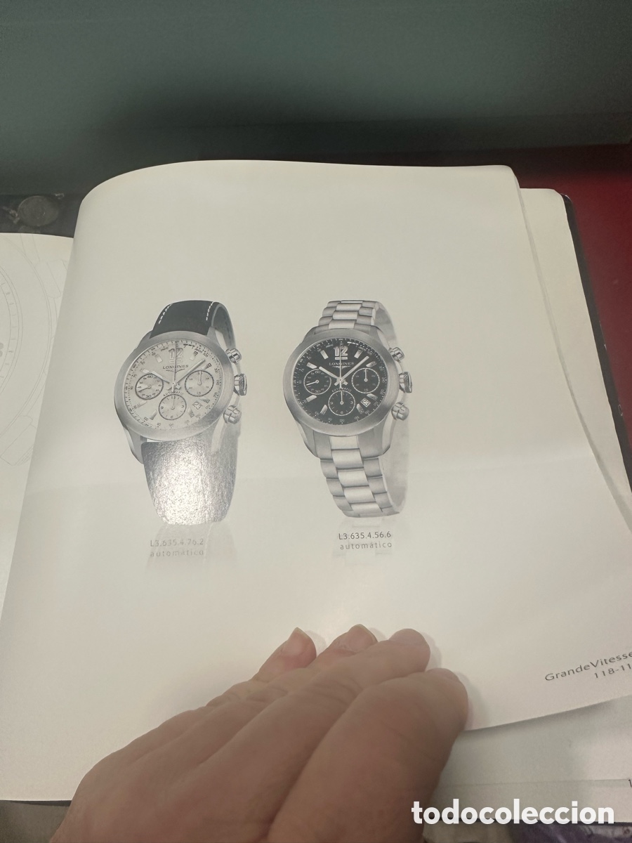 Relojes - Longines: Libro cat&aacute;logo longines - Foto 19