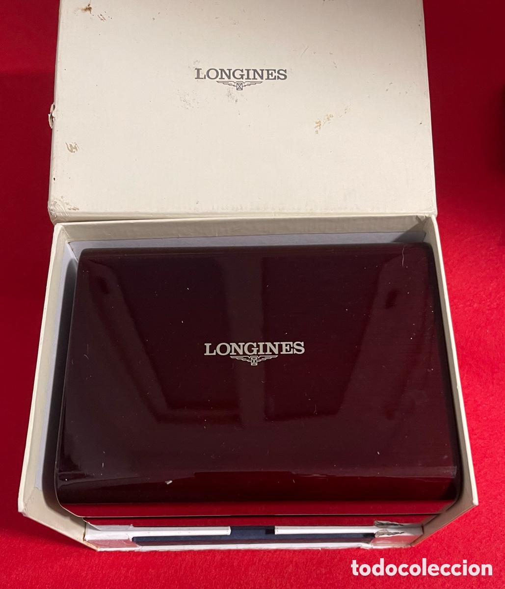 Relojes - Longines: Caja y libro de instrucciones para Reloj longines. - Foto 3