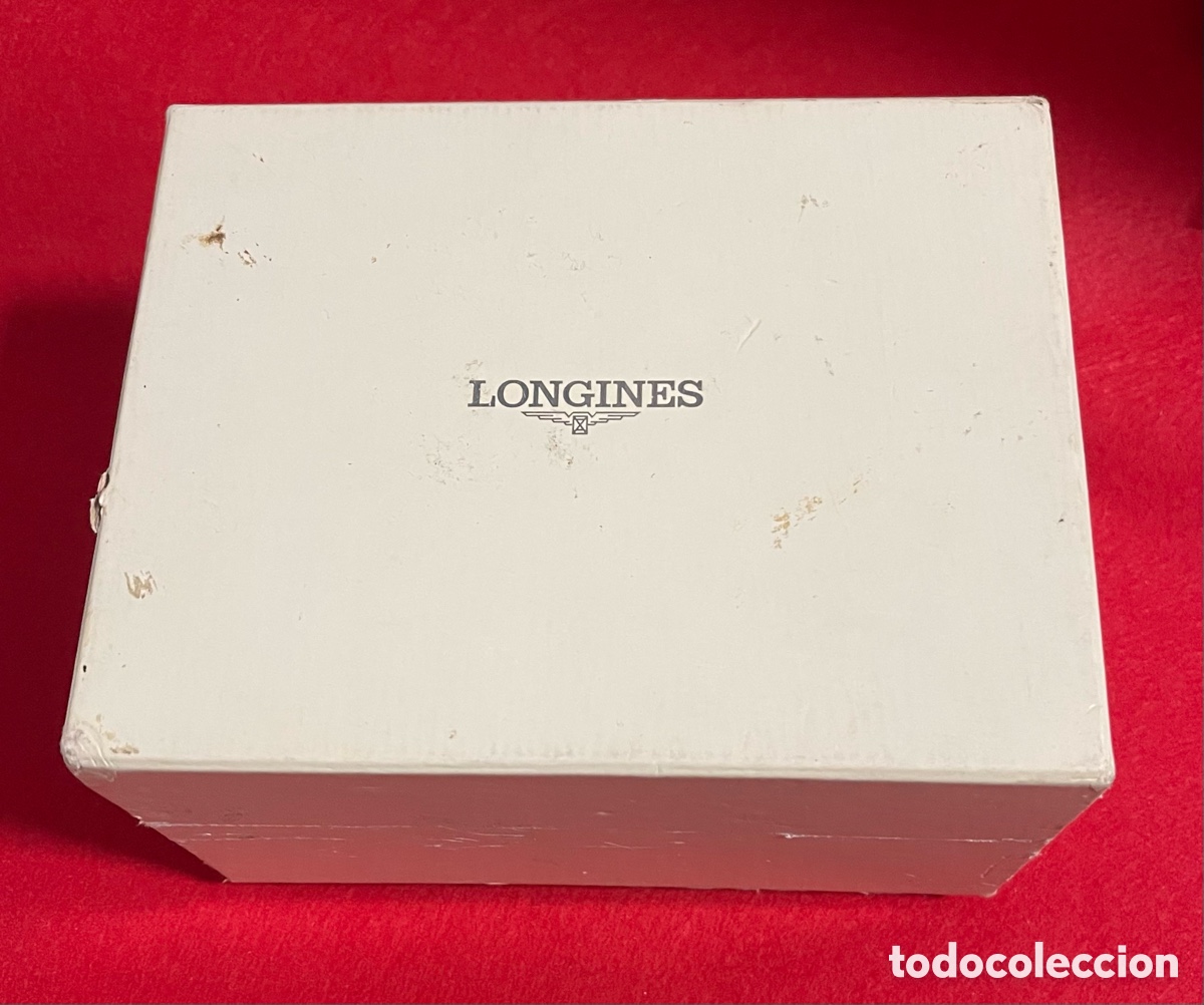 Relojes - Longines: Caja y libro de instrucciones para Reloj longines. - Foto 7