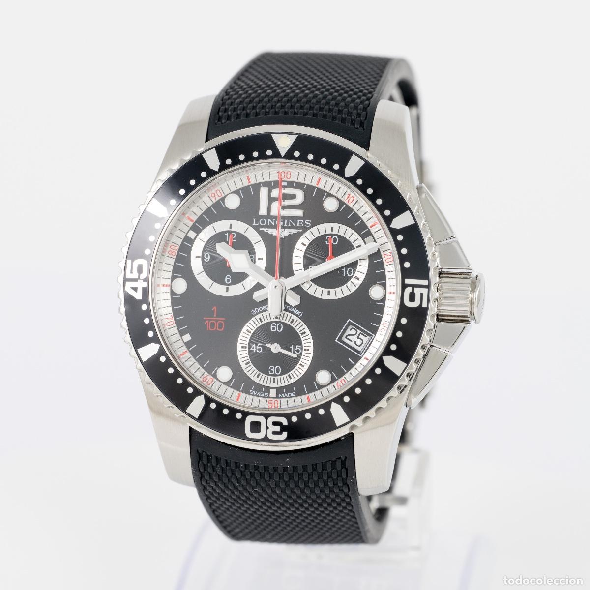 Relojes - Longines: Longines Hydro Conquest Ref: L3.743.4 - Foto 4