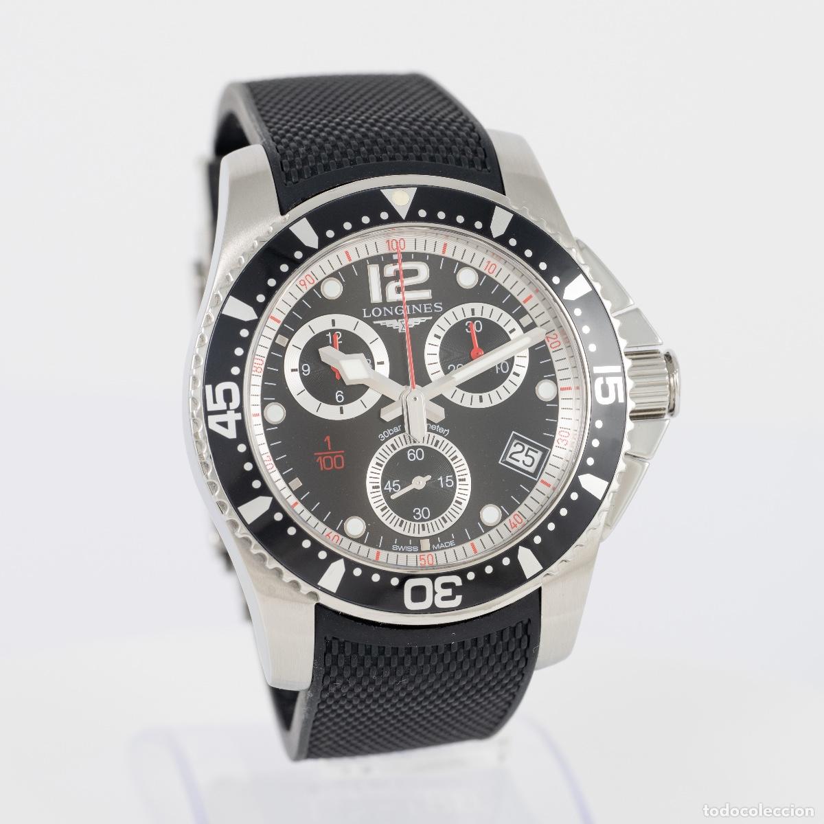 Relojes - Longines: Longines Hydro Conquest Ref: L3.743.4 - Foto 7