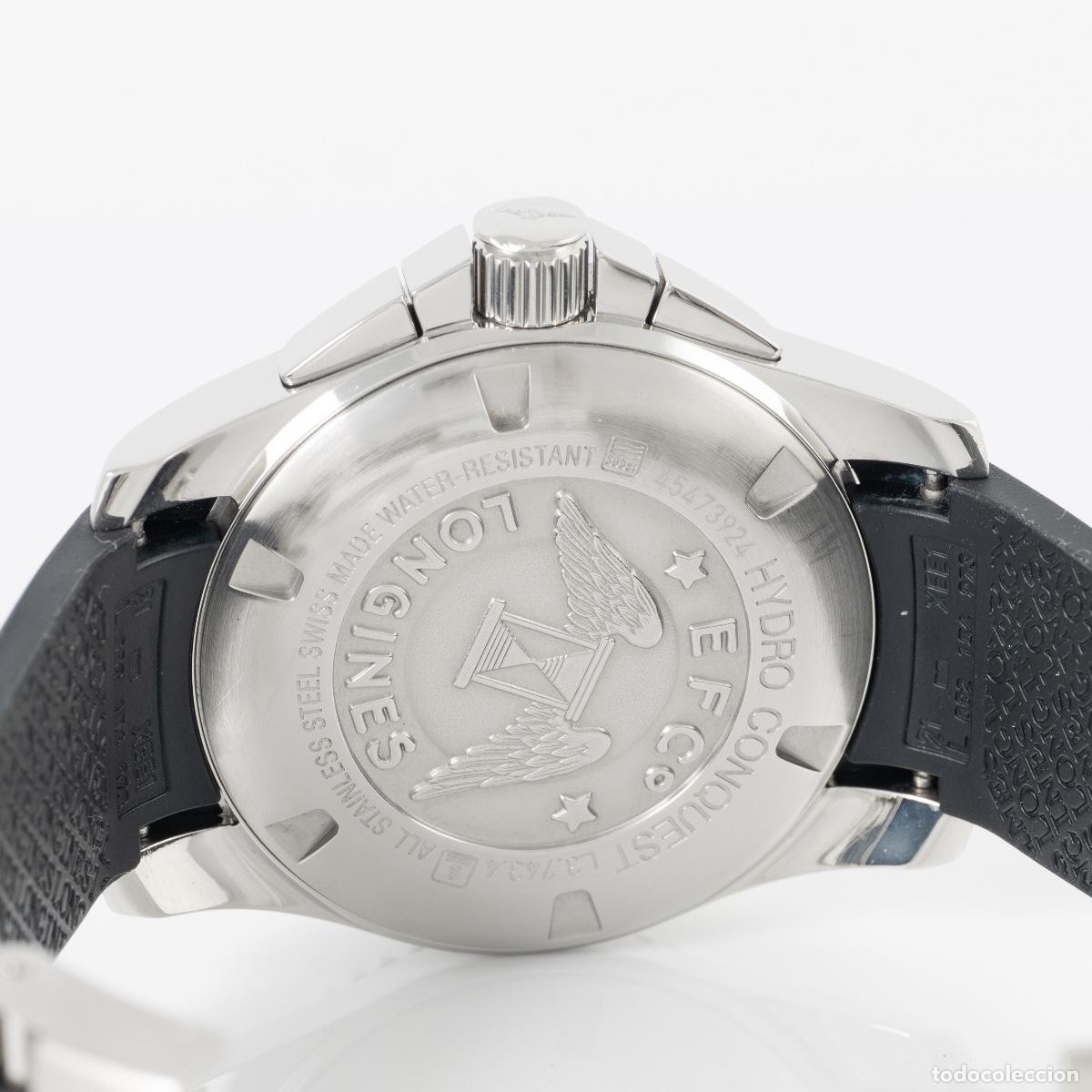 Relojes - Longines: Longines Hydro Conquest Ref: L3.743.4 - Foto 10