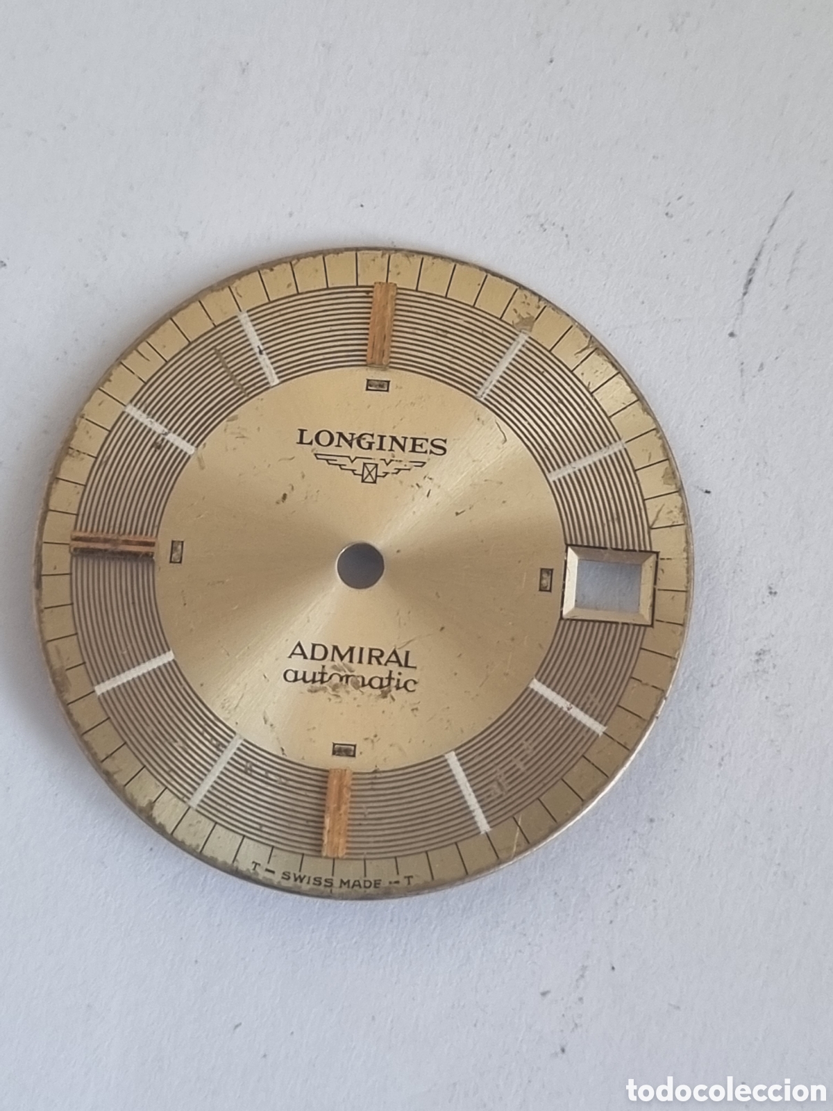 Relojes - Longines: Longines admiral autom&aacute;tico esfera reloj 1B - Foto 3