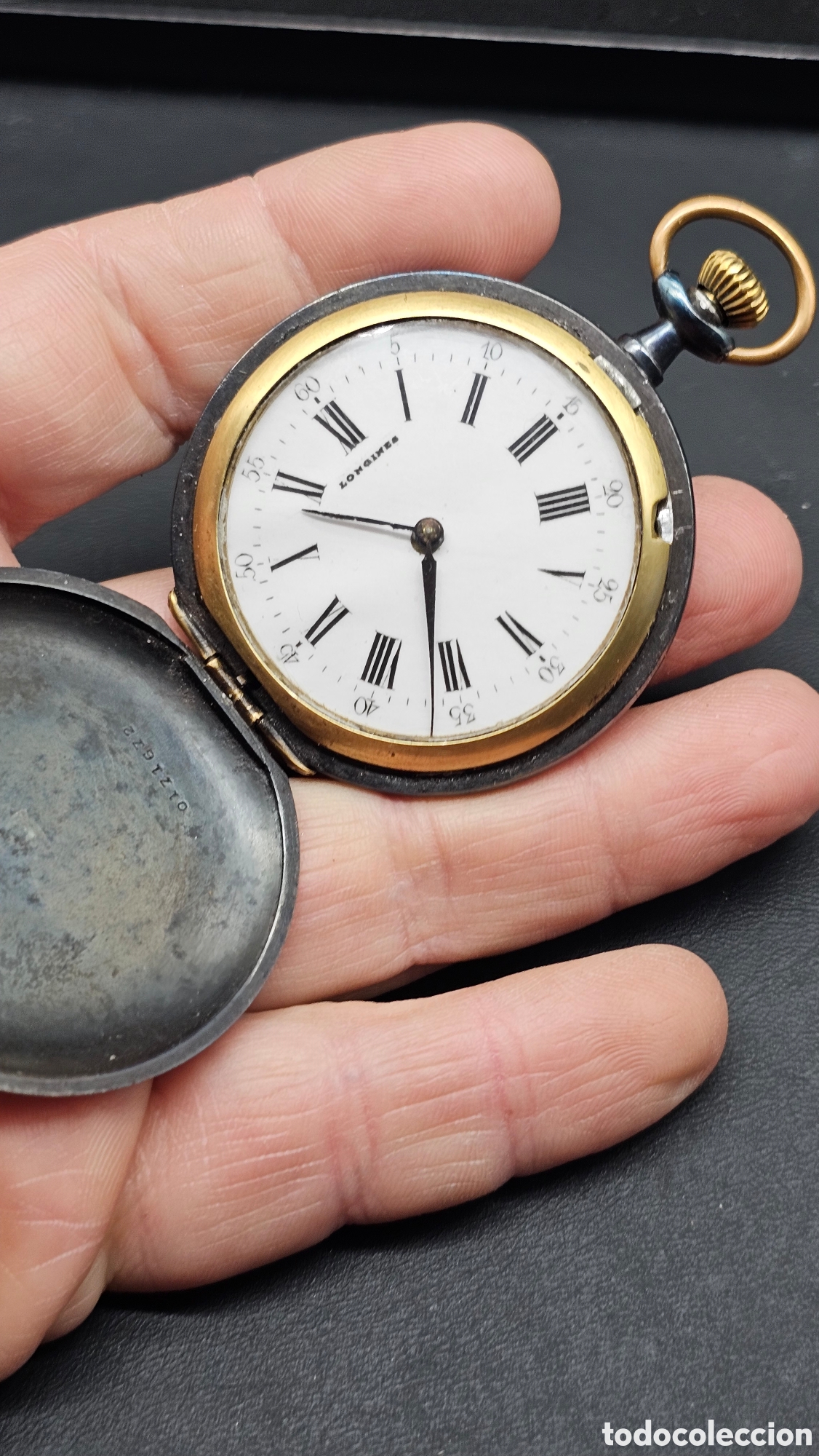 Uhren - Longines: Antiguo reloj de bolsillo LONGINES