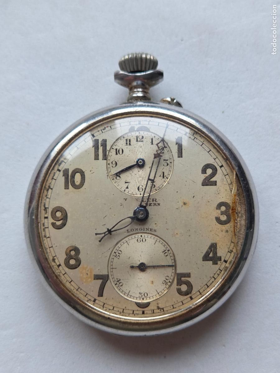 Montres - Longines: RARO - LONGINES 19.65 DESPERATDOR MECANICO - 50MM B2