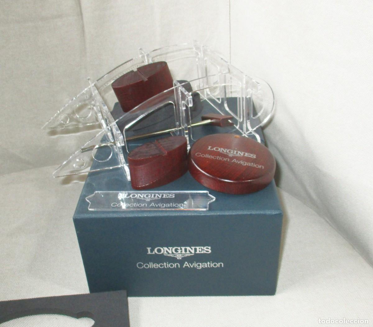 Rel&oacute;gios - Longines: LONGINES COLLECTION AVIGATION. EXPOSITOR ORIGINAL PARA ESCAPARATE DE JOYER&Iacute;A.