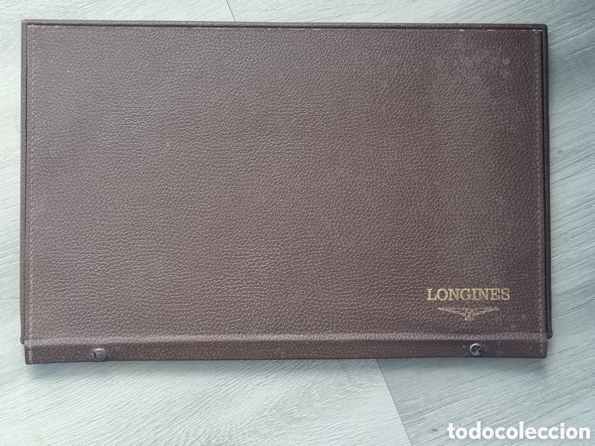 Relojes - Longines: Caja Longines piel para 10 relojes