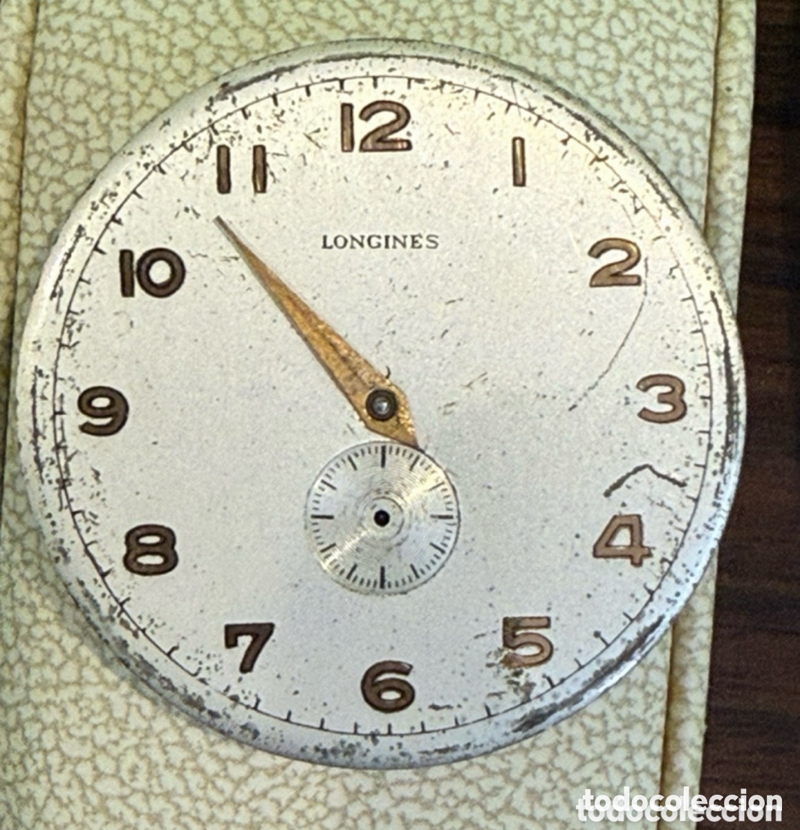 Relojes - Longines: Maquinaria y esfera reloj Longines antiguo caballero.