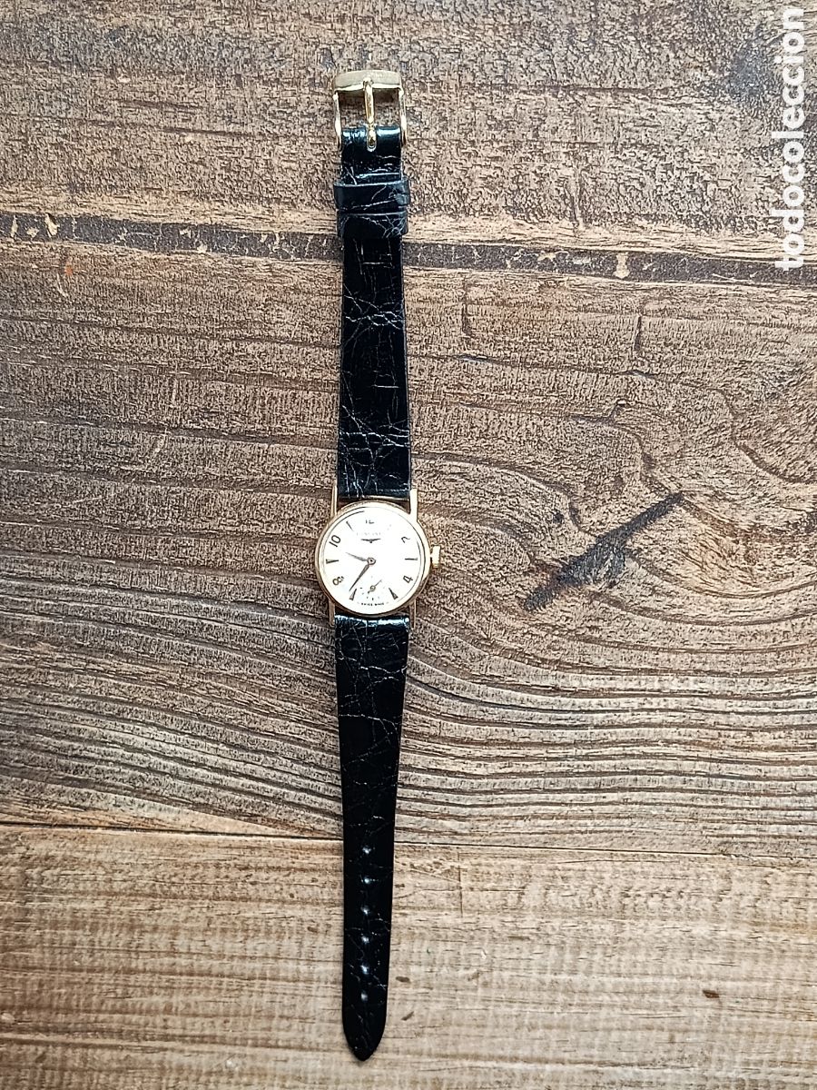 Relojes - Longines: LONGINES ORO 18K - PIEL DE COCODRILO - FUNCIONA - Foto 2