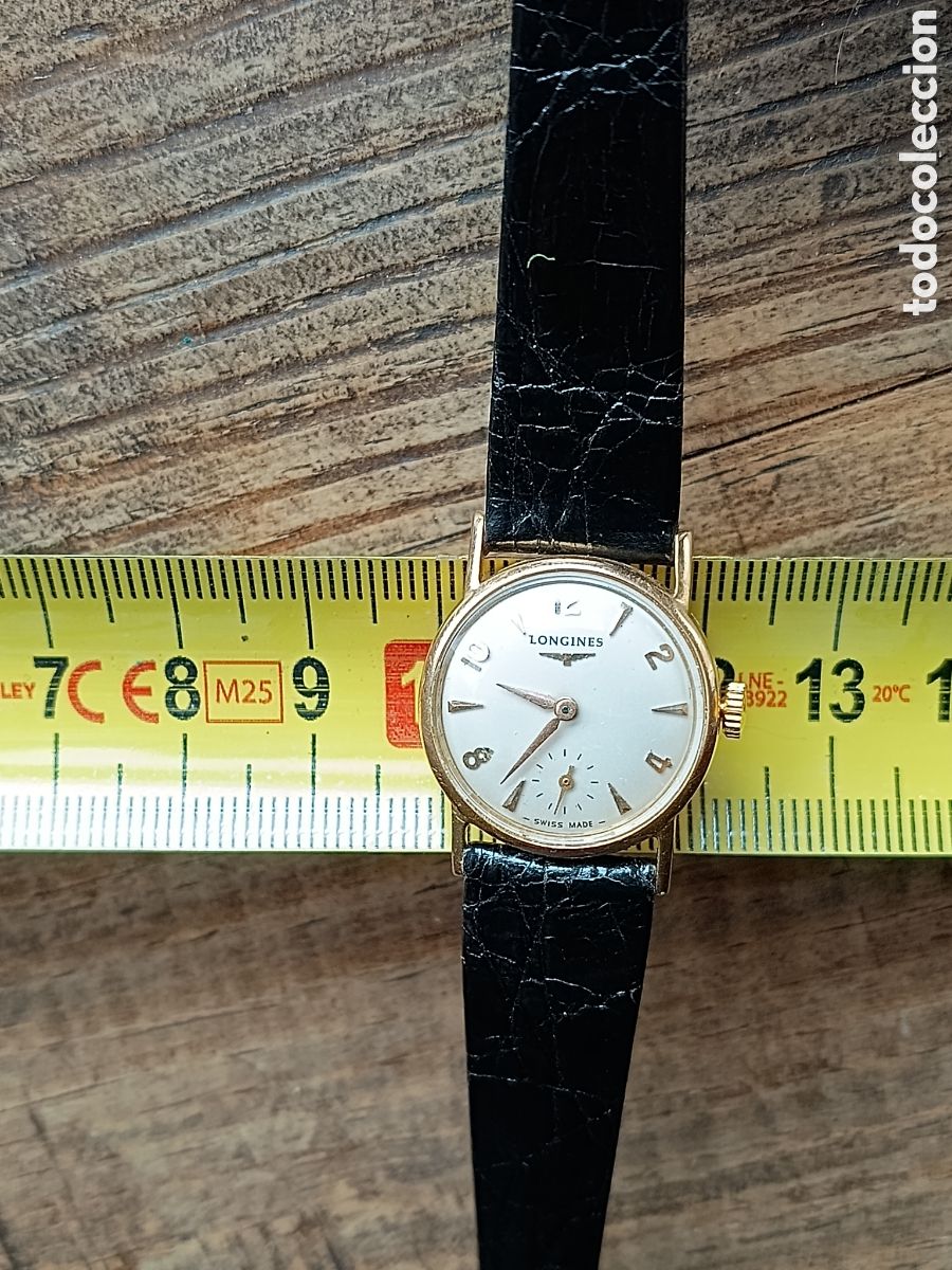 Relojes - Longines: LONGINES ORO 18K - PIEL DE COCODRILO - FUNCIONA - Foto 10