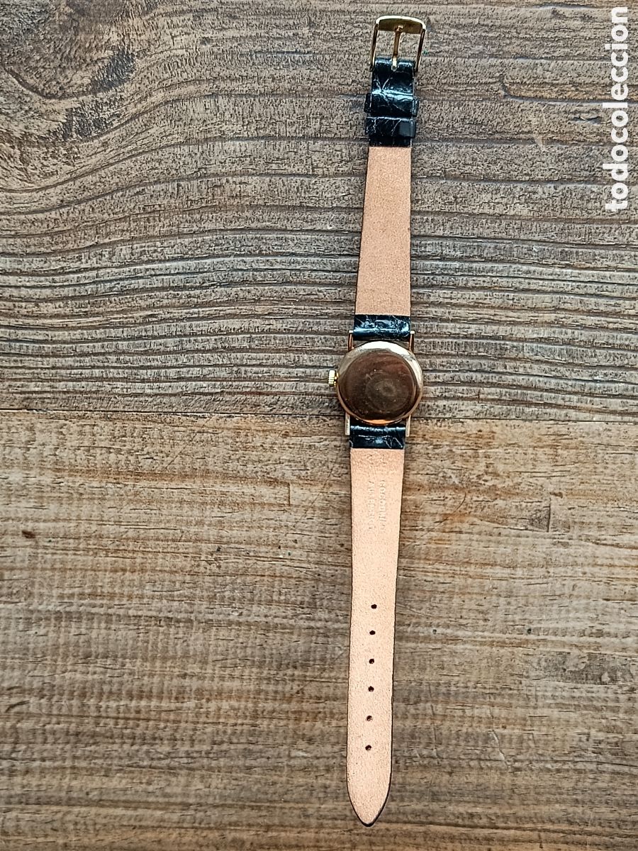 Relojes - Longines: LONGINES ORO 18K - PIEL DE COCODRILO - FUNCIONA - Foto 3