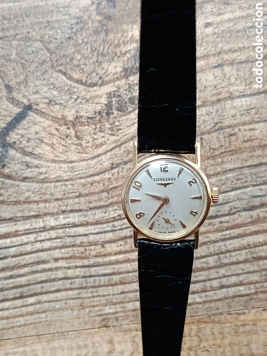 Relojes - Longines: LONGINES ORO 18K - PIEL DE COCODRILO - FUNCIONA - Foto 1