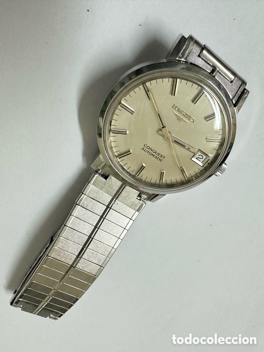 Relojes - Longines: Reloj LONGINES CONQUEST AUTOM&Aacute;TIC CALENDAR SWISS VINTAGE