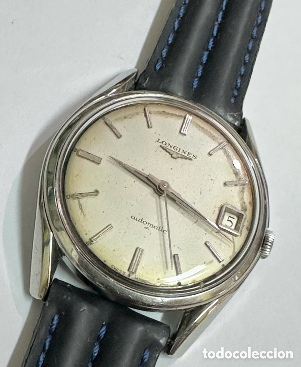 Watches - Longines: Antiguo Reloj Longines Autom&aacute;tico Fecha 7171-1 Cal.291 Swiss Vintage
