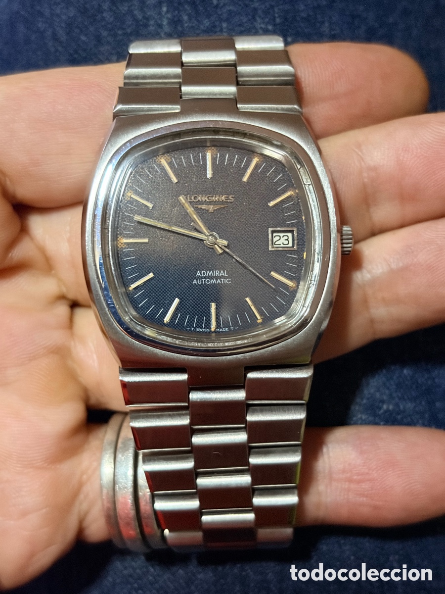 Relojes - Longines: Reloj Longines Admiral autom&aacute;tico TV.