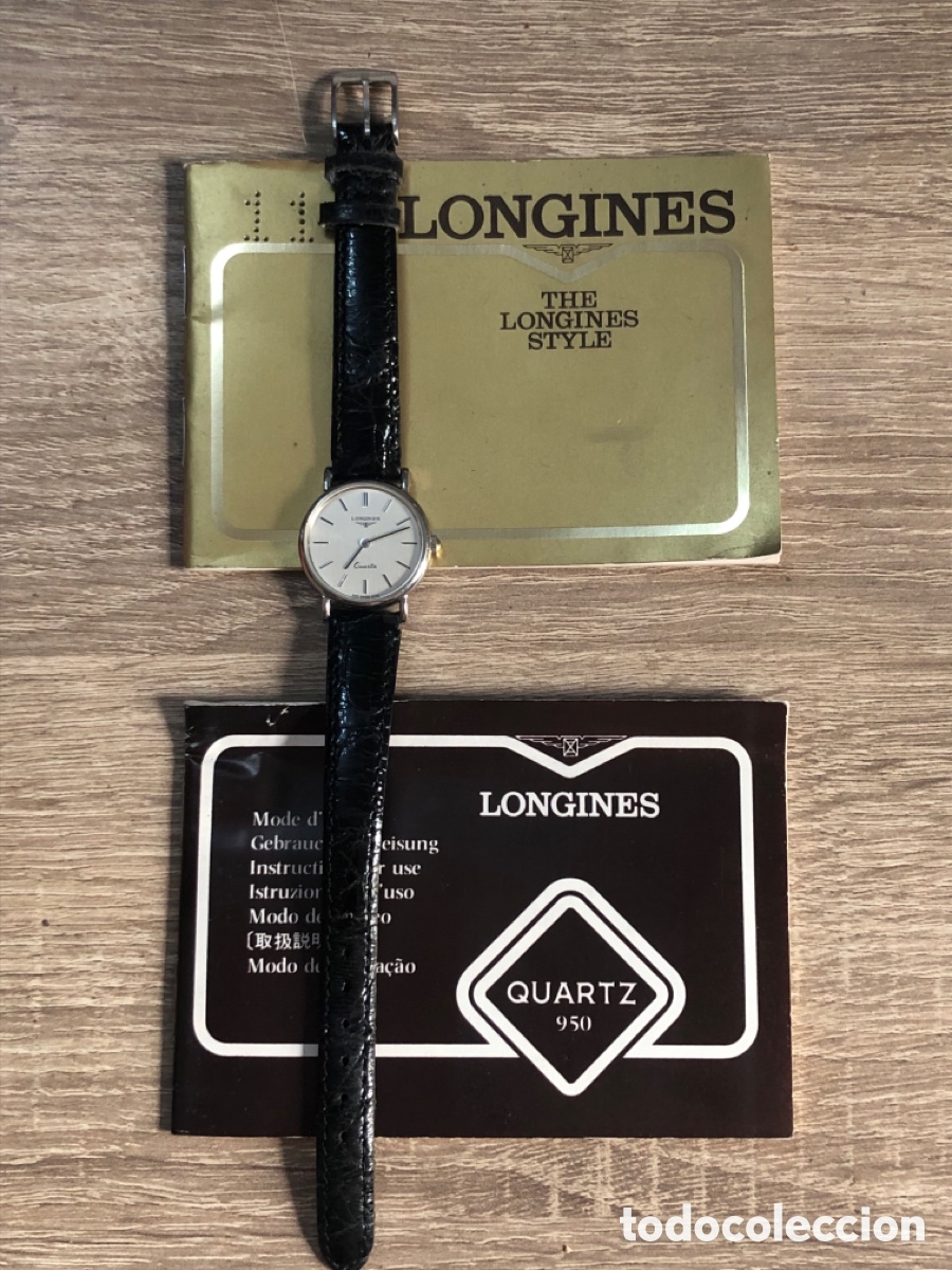 Relojes - Longines: Reloj Longines con documentaci&oacute;n