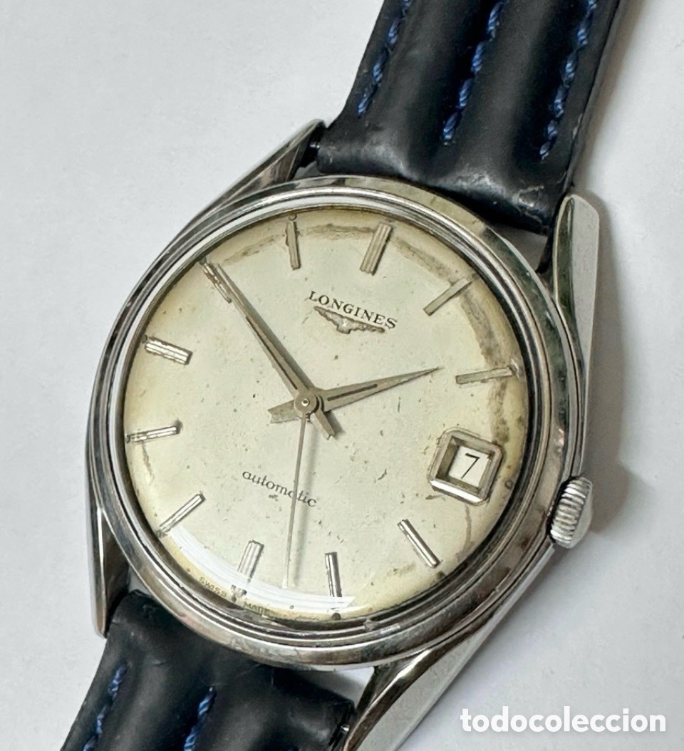 Rel&oacute;gios - Longines: Antiguo Reloj Longines Autom&aacute;tico Fecha 7171-1 Cal.291 Swiss Vintage