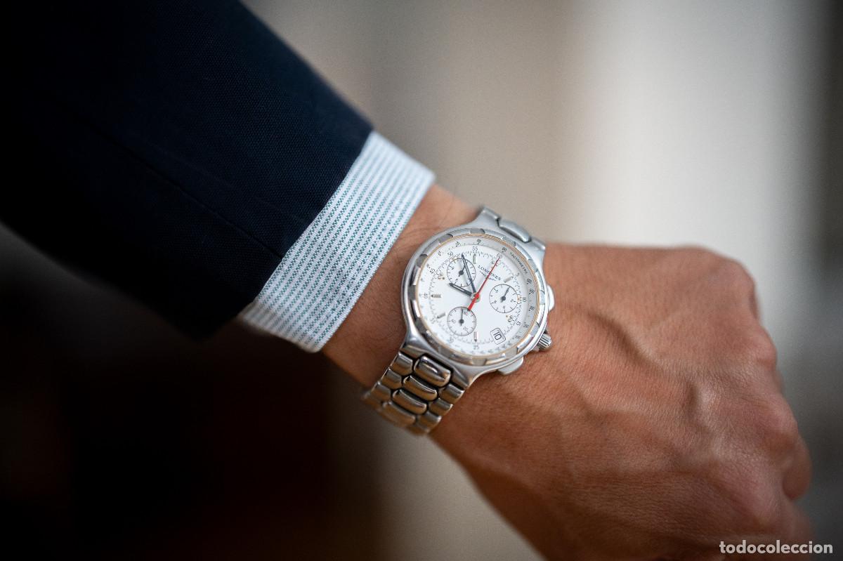 Relojes - Longines: Longines Conquest Cron&oacute;grafo Acero Cuarzo