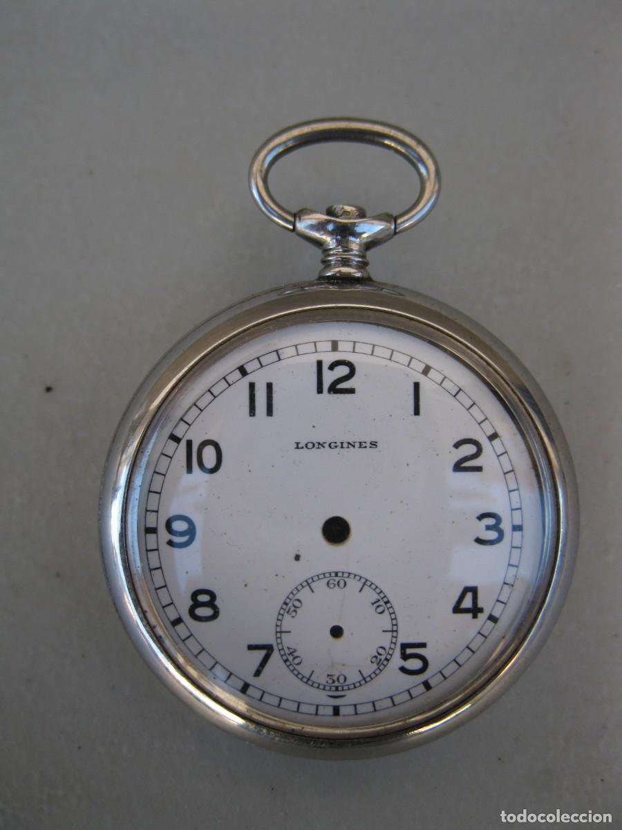 Relojes - Longines: ESFERA - CARCASA DE RELOJ DE BOLSILLO - SIN MECANISMO NI AGUJAS - DESGUACE - LONGINES.