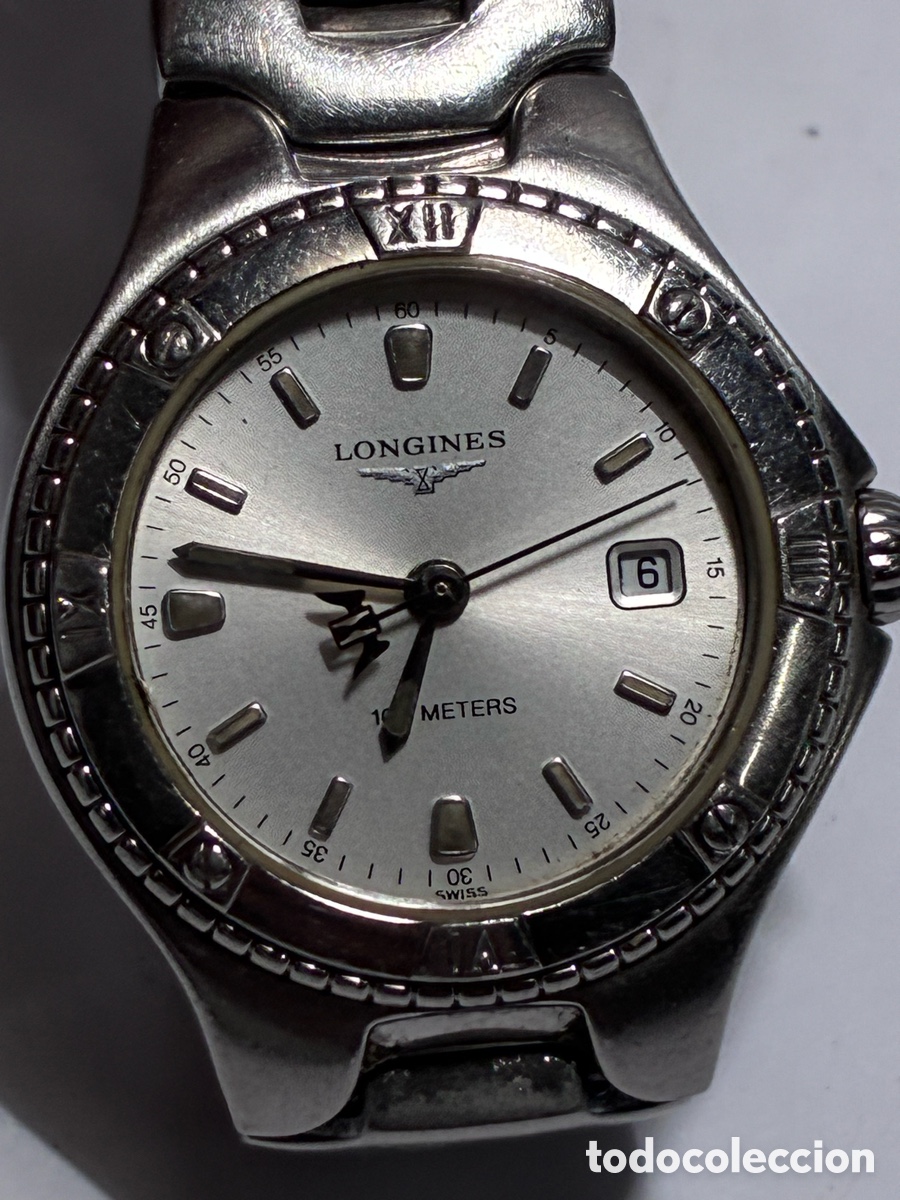 Relojes - Longines: RELOJ LONGINES CONQUEST 100 METROS MUJER S. ACERO FECHA CUARZO TALLA 28