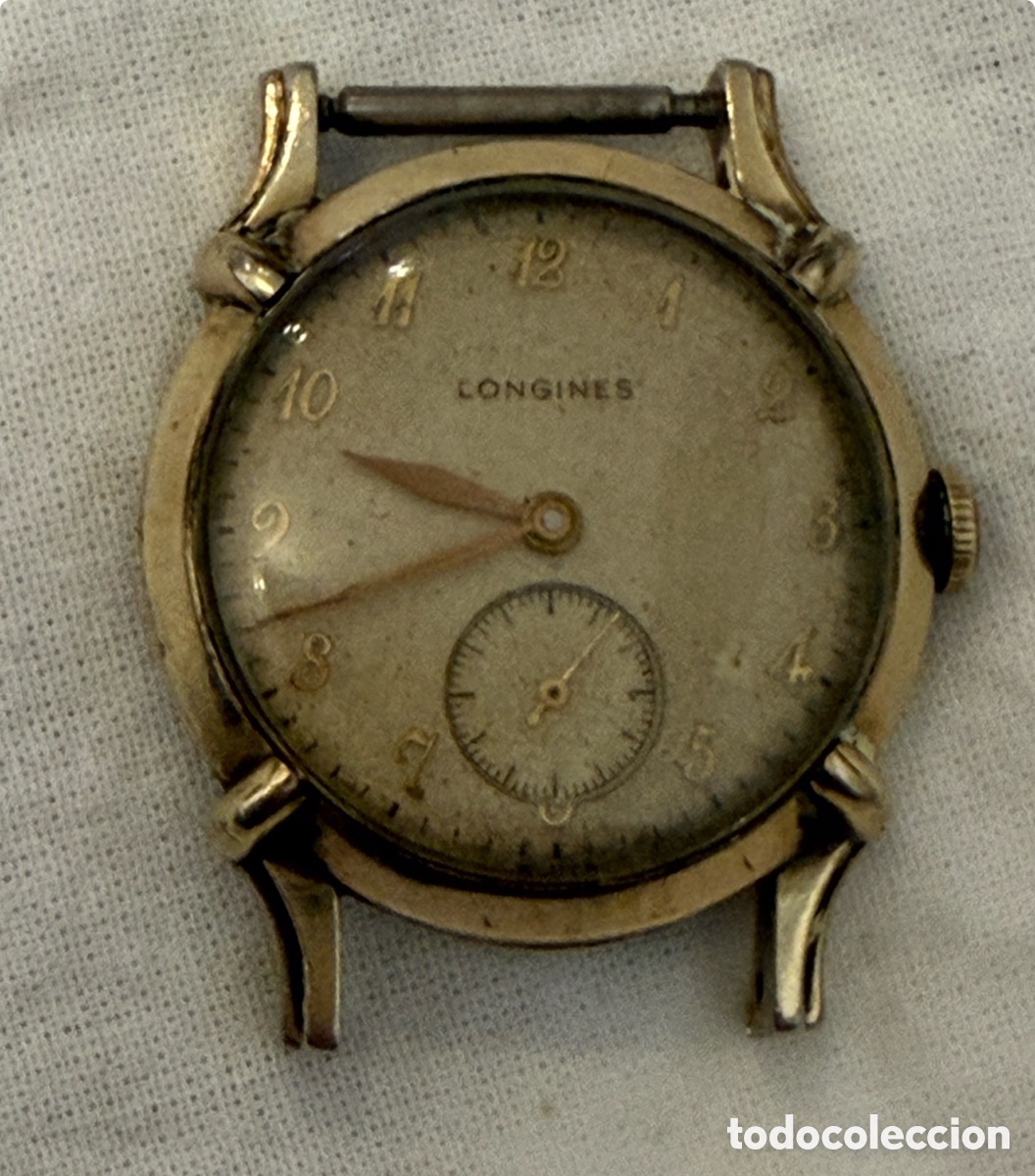 Relojes - Longines: Antiguo reloj LONGINES suizo a&ntilde;os 30/40 &ndash; Calibre 10L &ndash; 17 rub&iacute;es &ndash; Asas decorativas &ndash; Colecci&oacute;n