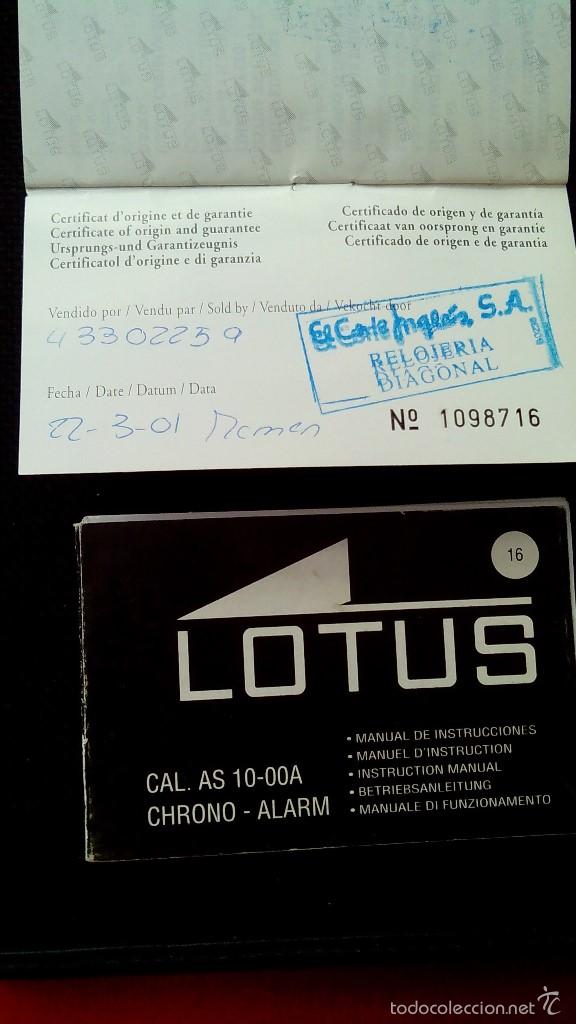 Relojes - Lotus: Lotus - Foto 3