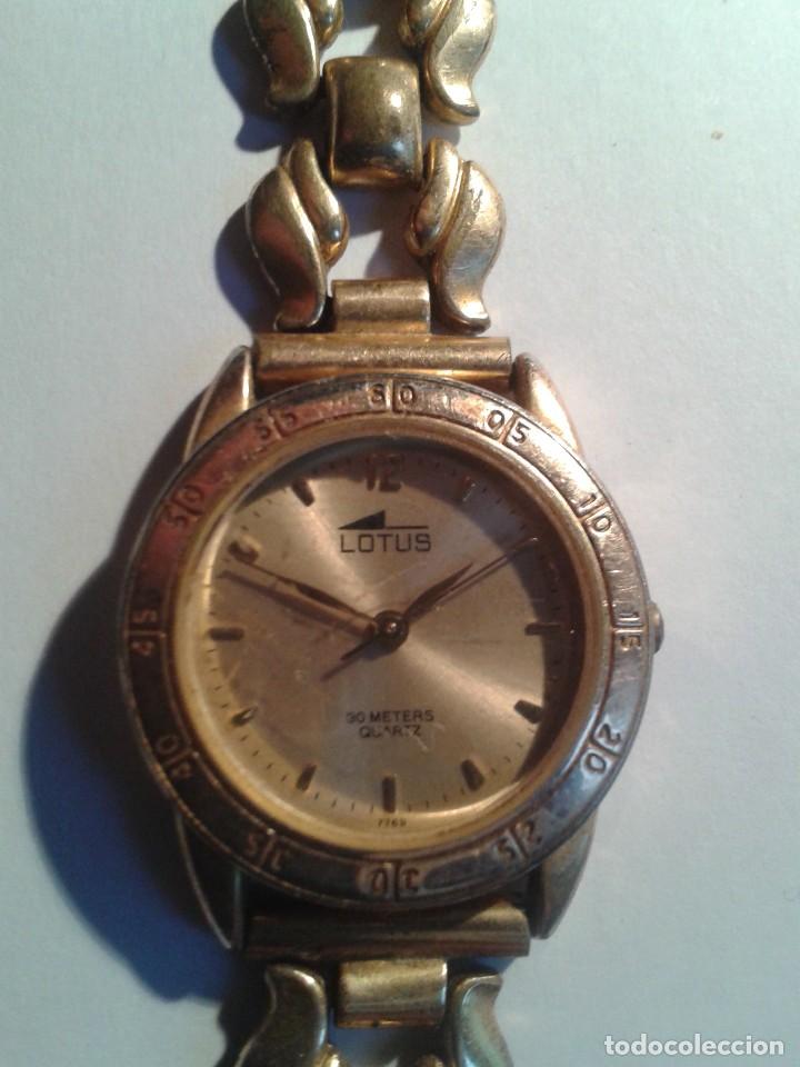 reloj de mujer dorado lotus - 30 quartz - Compra venta todocoleccion