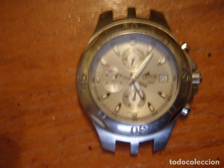 Relojes - Lotus: RELOJ LOTUS TITANIUM FUNCIONANDO SIN CORREA - Foto 3