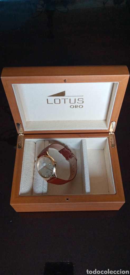 Relojes - Lotus: COMO NUEVO.LOTUS ORO 18K.MAGNÍFICO RELOJ LUJO***PRECIOSO***ESTUCHE DE REGALO!!! - Foto 16 - 228694870