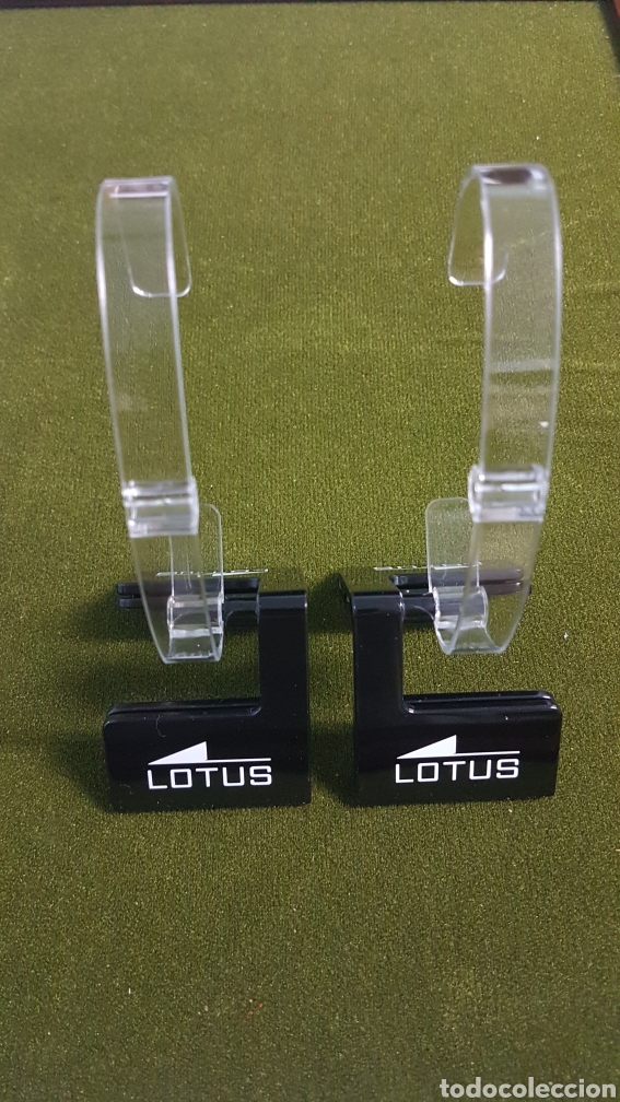 Relojes - Lotus: 2 SOPORTES RELOJ LOTUS METACRILATO DE LOS 80 - Foto 1 - 246783740