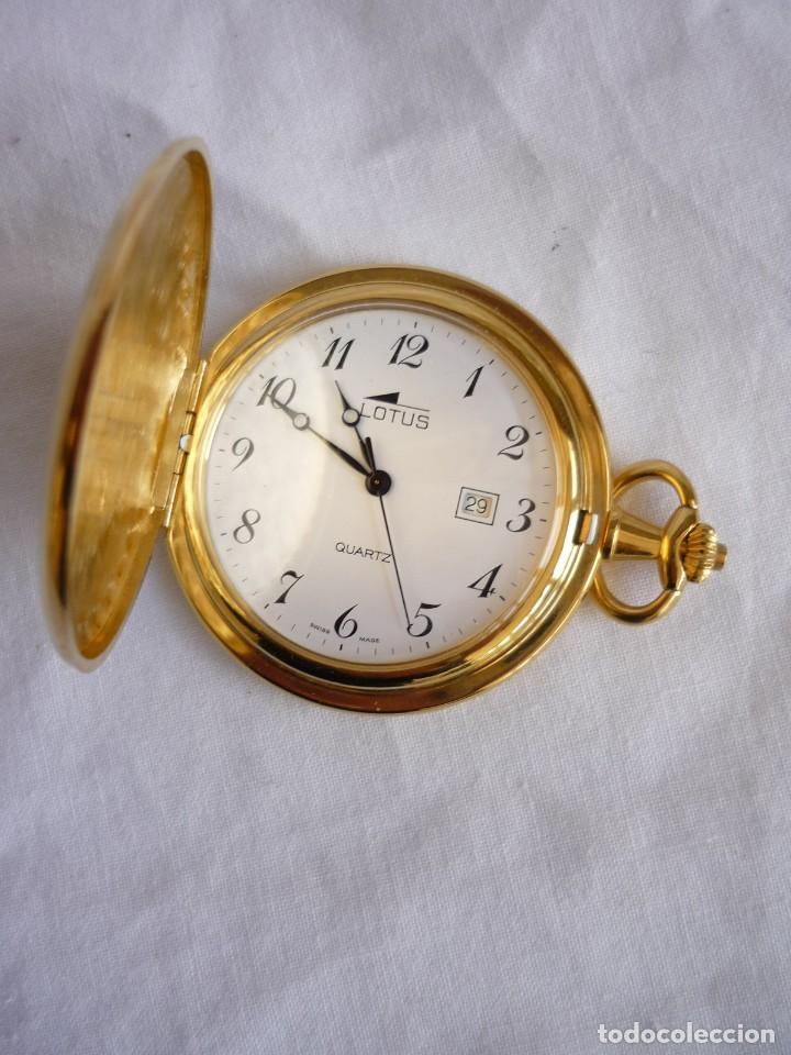 reloj de bolsillo lotus años 90, máquin - Compra venta en todocoleccion