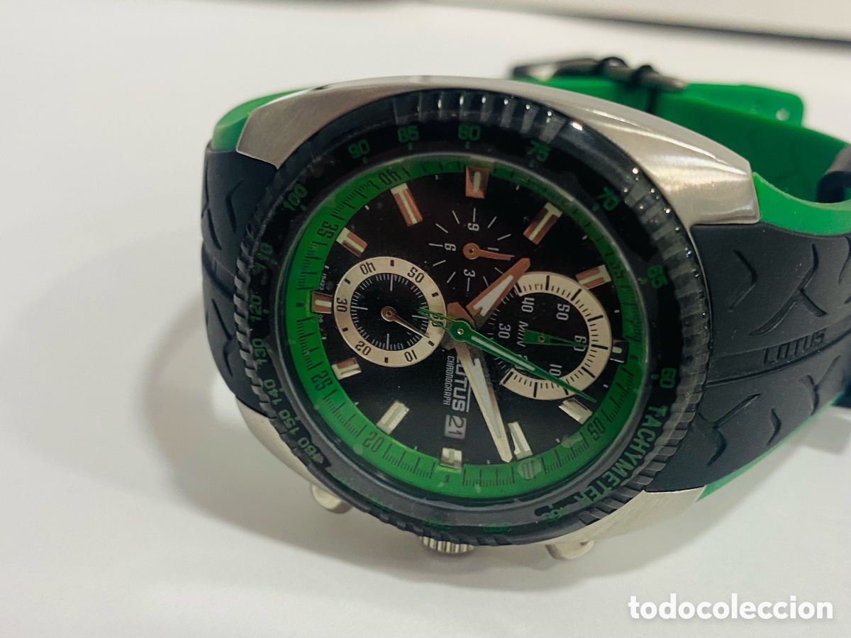 Relojes - Lotus: Lotus Cron&oacute;grafo de caucho - Foto 2