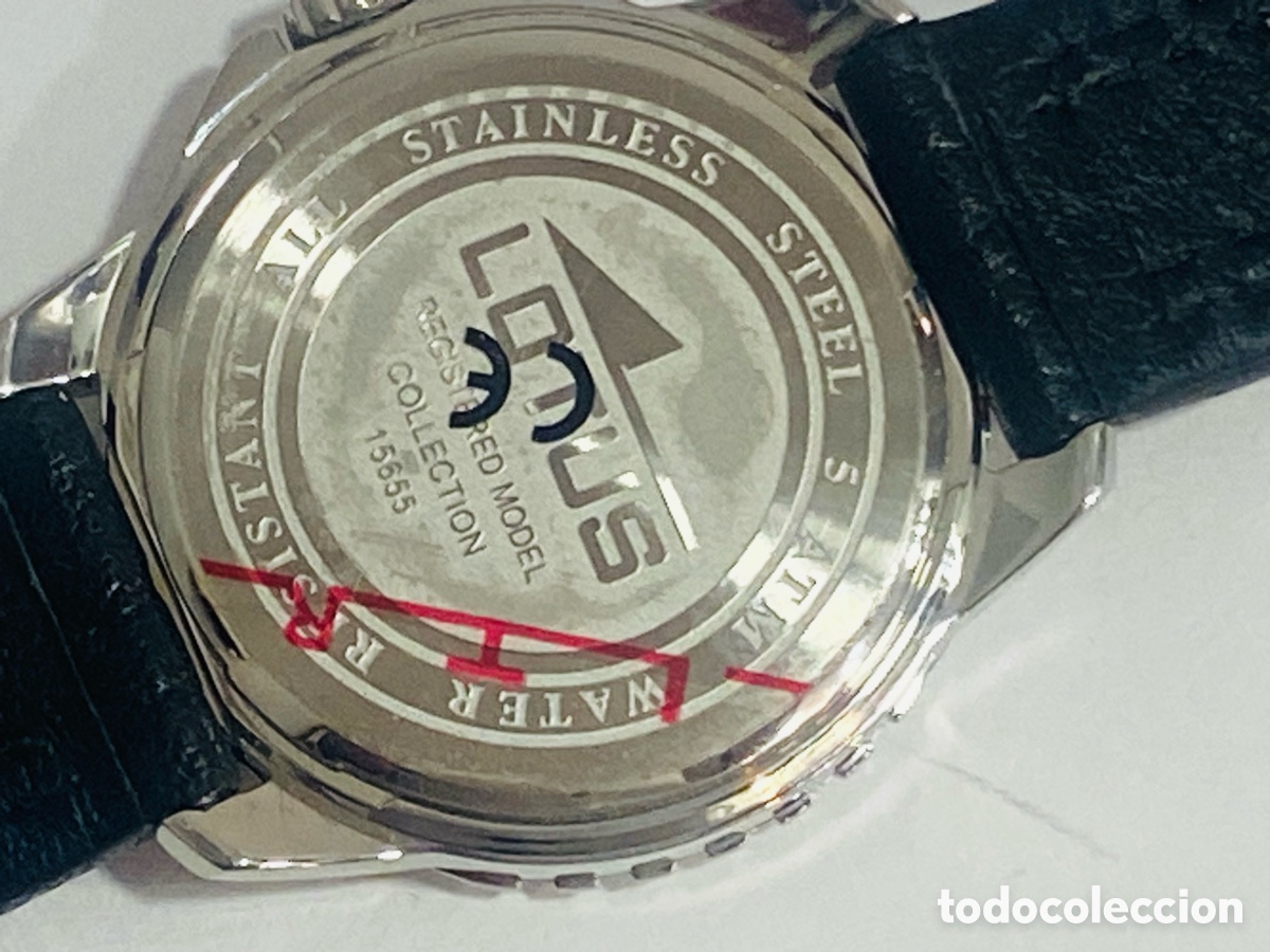 Relojes - Lotus: Reloj Lotus Correa Negra - Foto 9