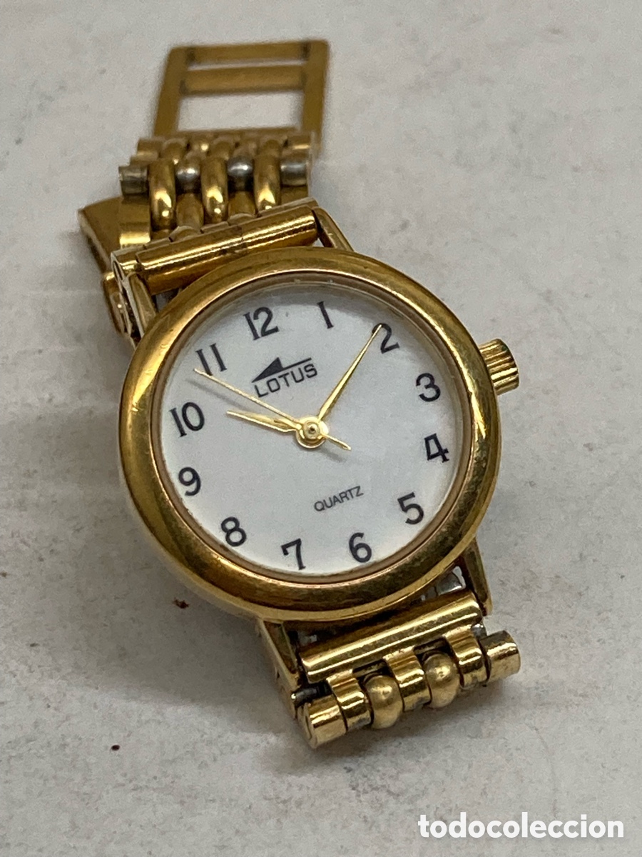 Relojes - Lotus: Reloj Lotus Quartz dorado