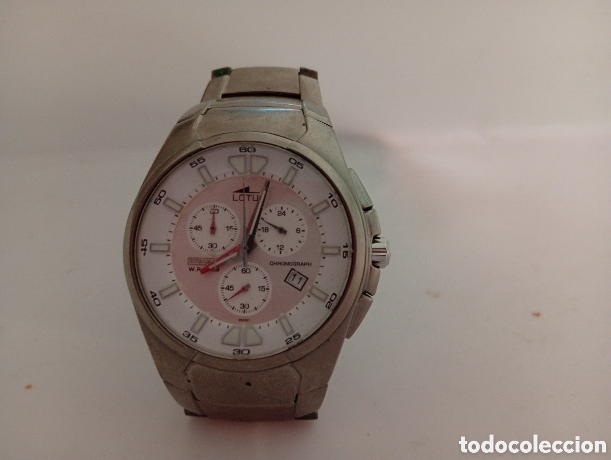 Watches - Lotus: RELOJ Lotus titanio pila nueva funcionando
