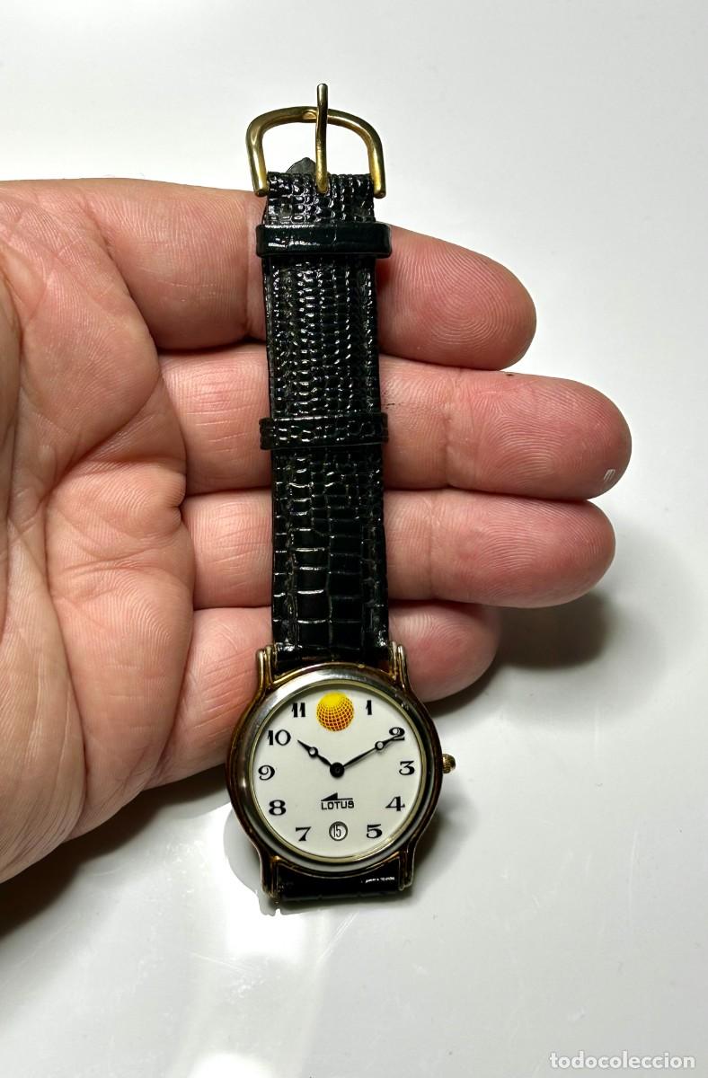 Relojes - Lotus: 3868.Reloj de pulsera anal&oacute;gico vintage de la EXPO &acute;92 de Sevilla marca LOTUS (NO FUNCIONA)