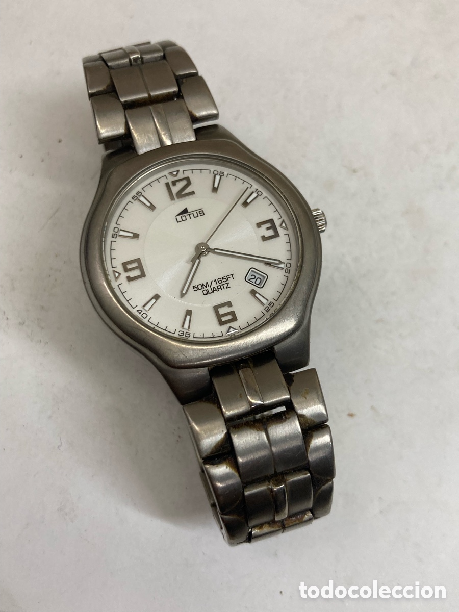 Relojes - Lotus: Reloj Lotus Quartz met&aacute;lico